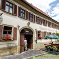 Klosterbräu's front entrance terrace